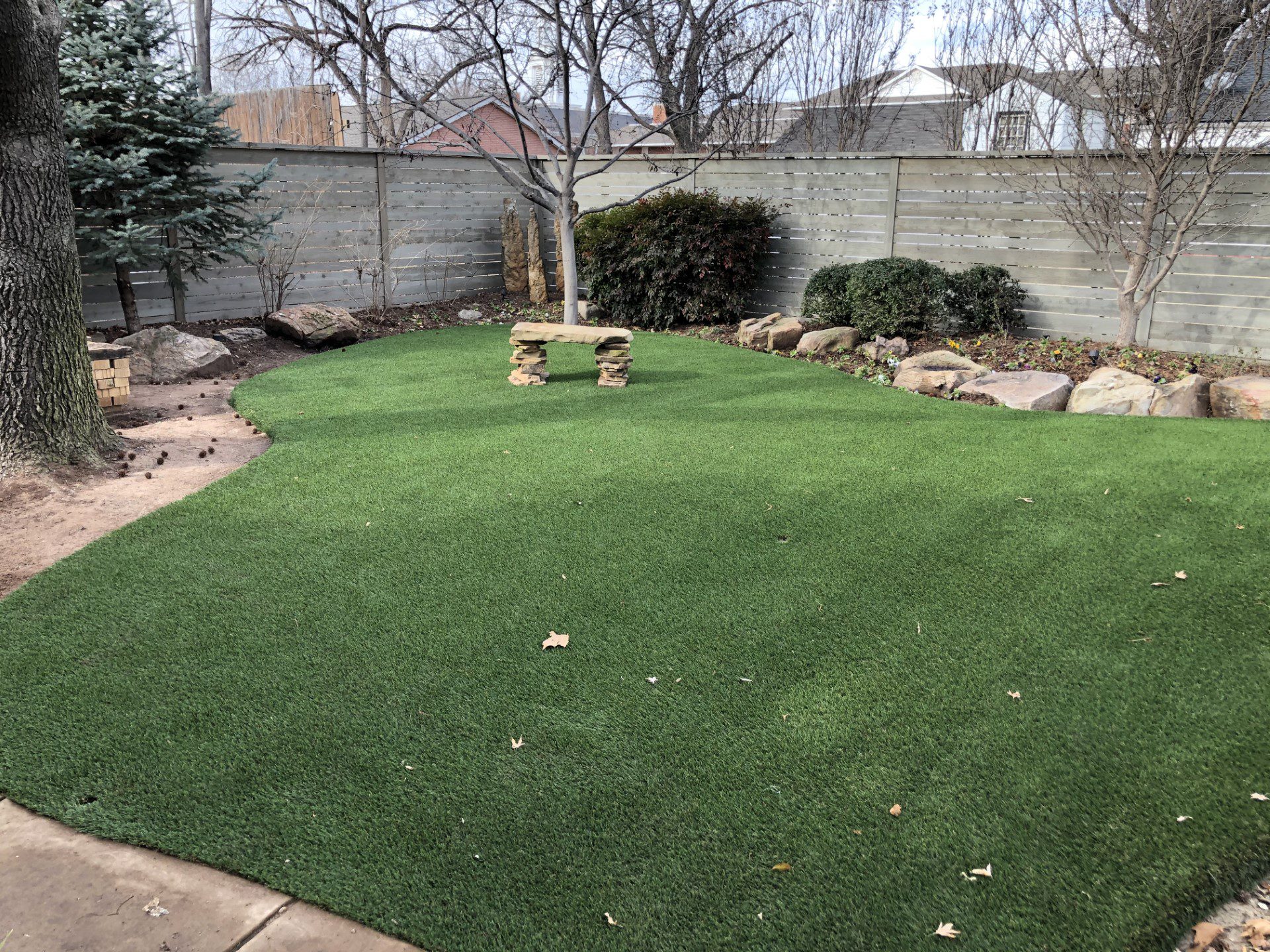 Artificial grass service areas in DFW
