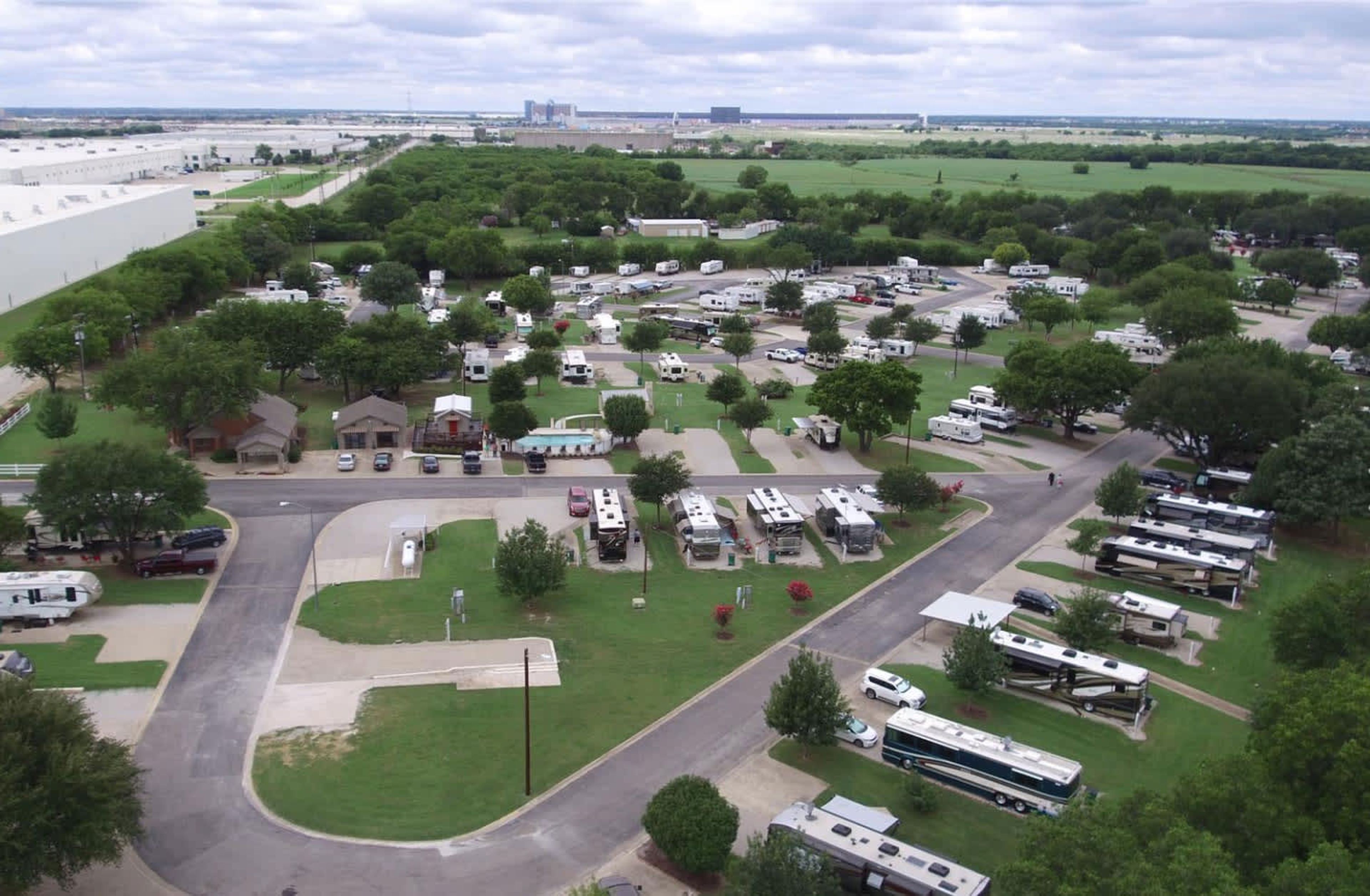 Artificial grass installation in Trophy Club, TX